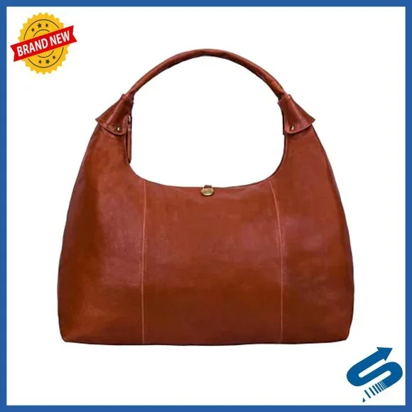 Braided Leather Tote Bag Vintage Designer Chic Spacious Compartment Zippered